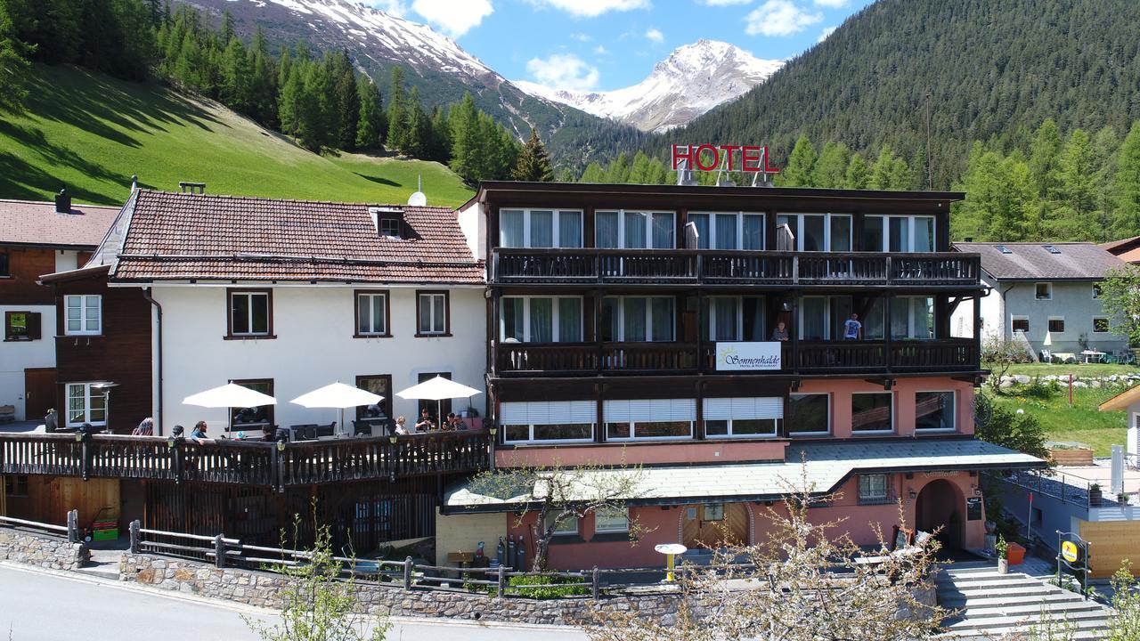 Hotel Sonnenhalde Wiesen ภายนอก รูปภาพ